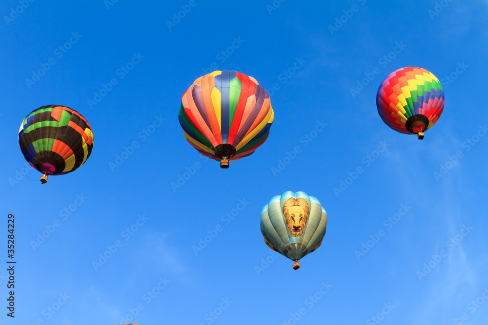 Fototapeta premium hot air balloons