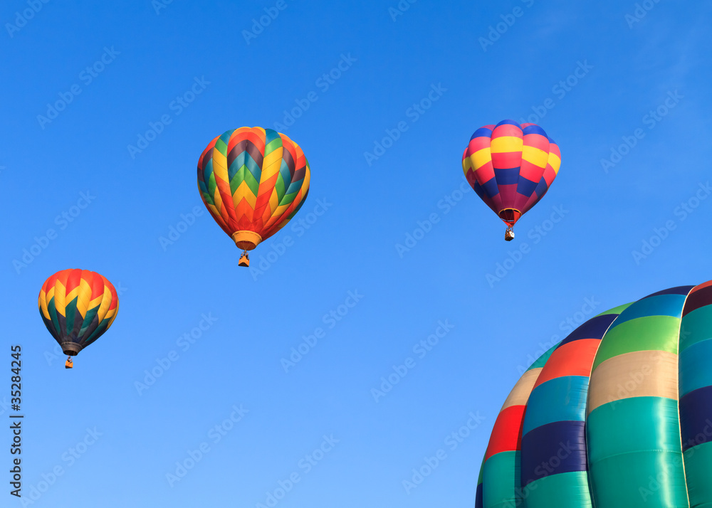 Obraz premium hot air balloons