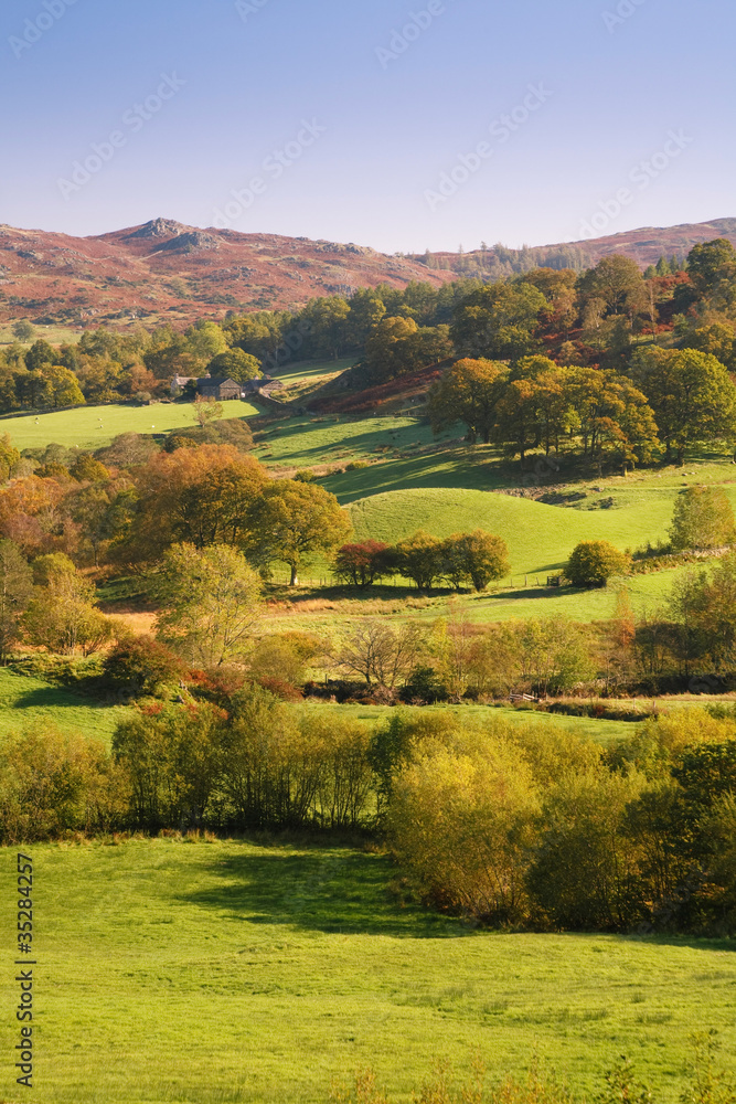 Obraz premium Countryside in Lake District, England