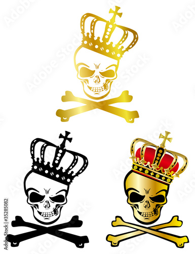 Crown skull