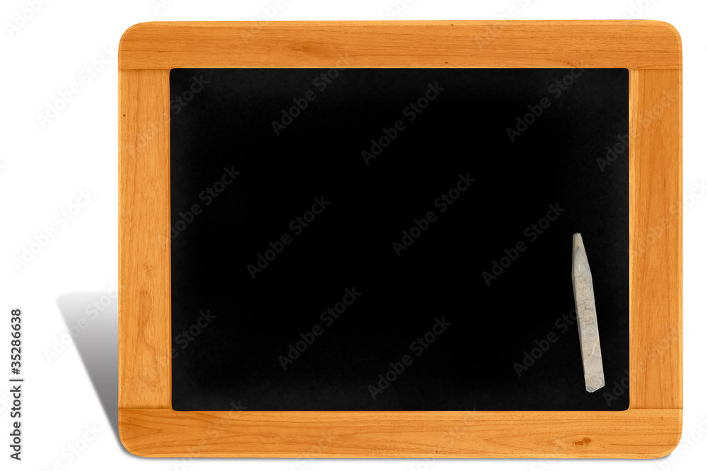 Black board Wooden frame with copy space Black board Wooden frame with copy space