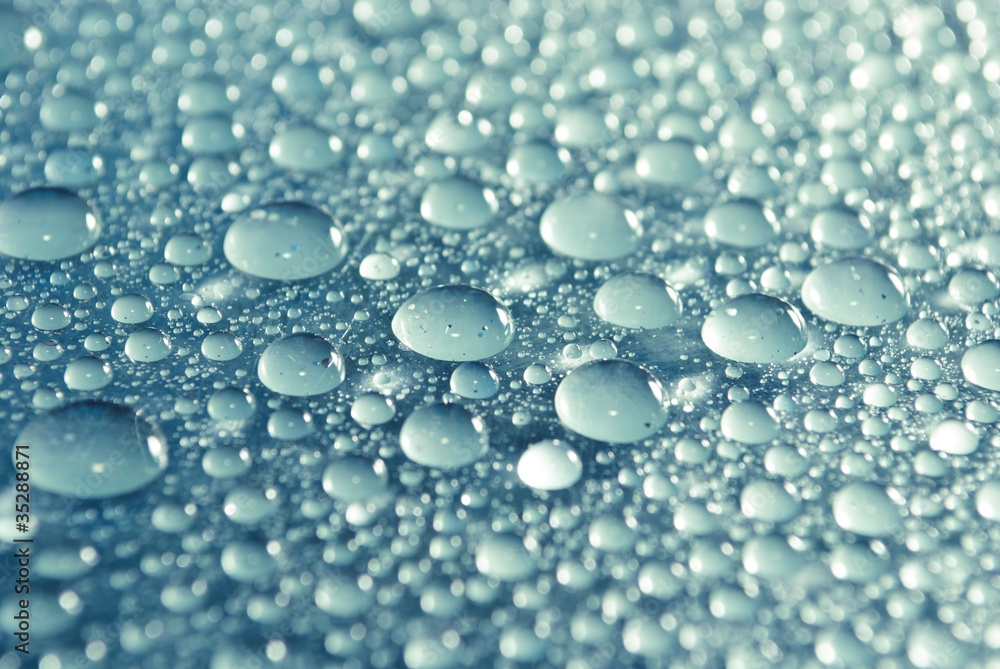 light blue water drops light blue water drops