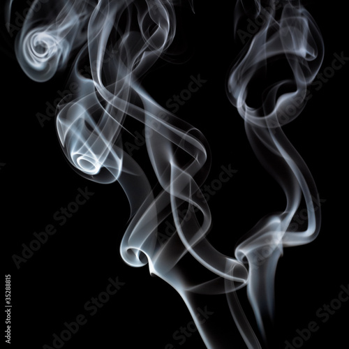 twisting smoke