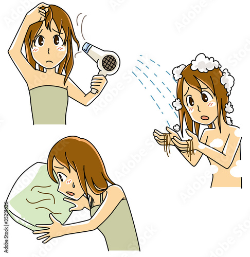 髪の悩み・女性