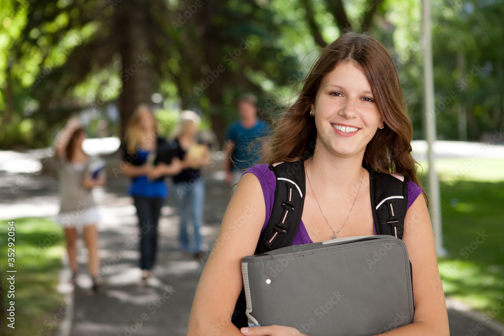 Casual College Girl Casual College Girl