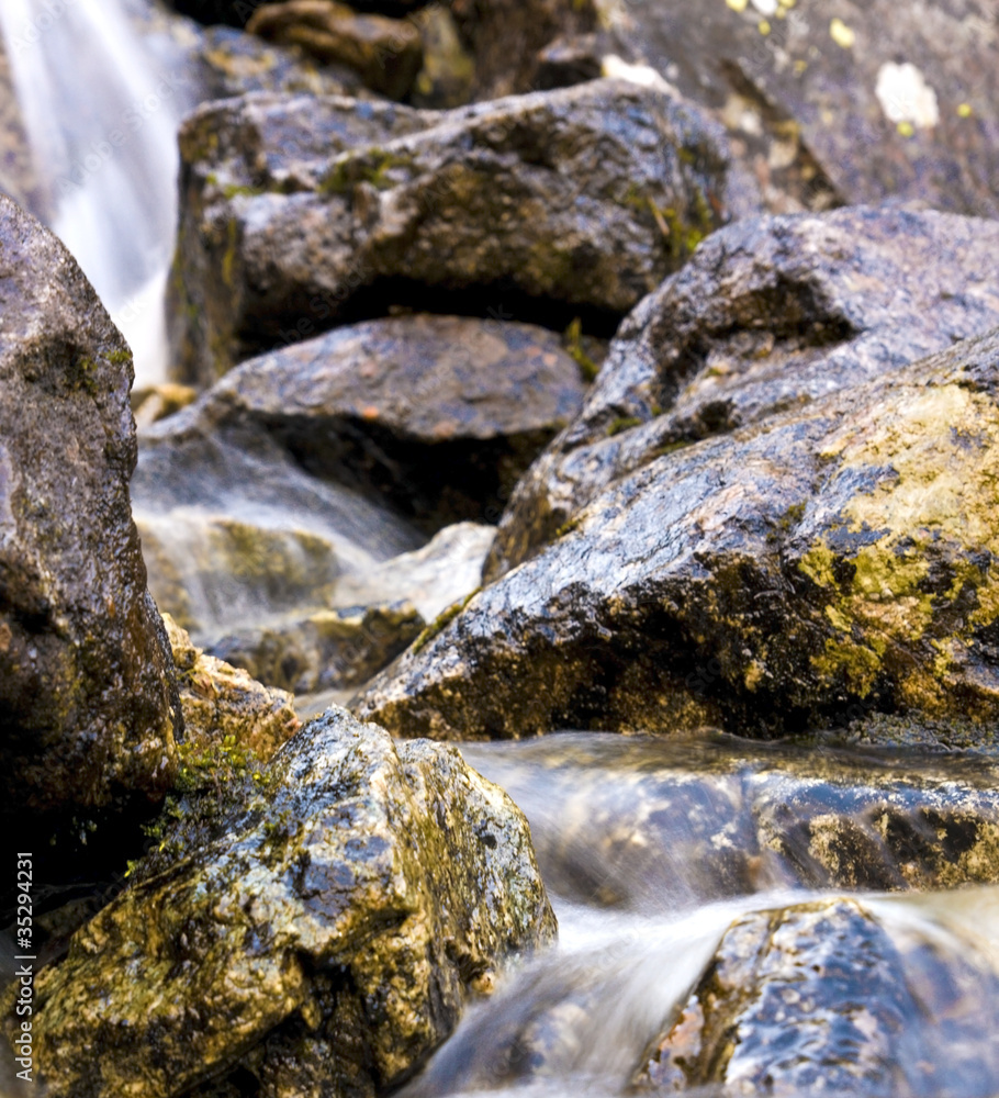 lovely little rock stream