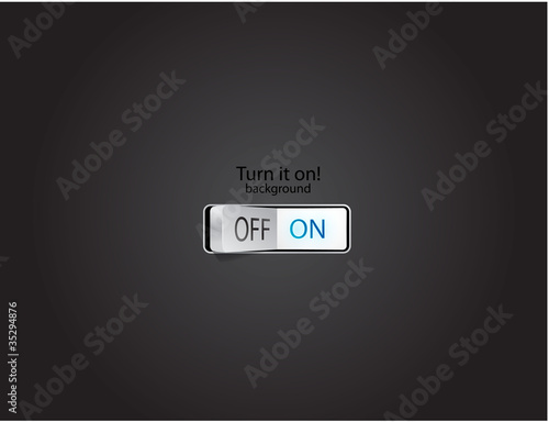 Vector turn on background