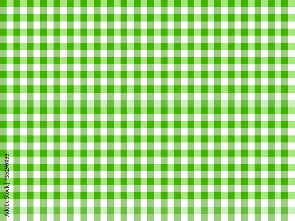 Texture Bio - Nappe à carreaux verte Texture Bio - Nappe à carreaux verte