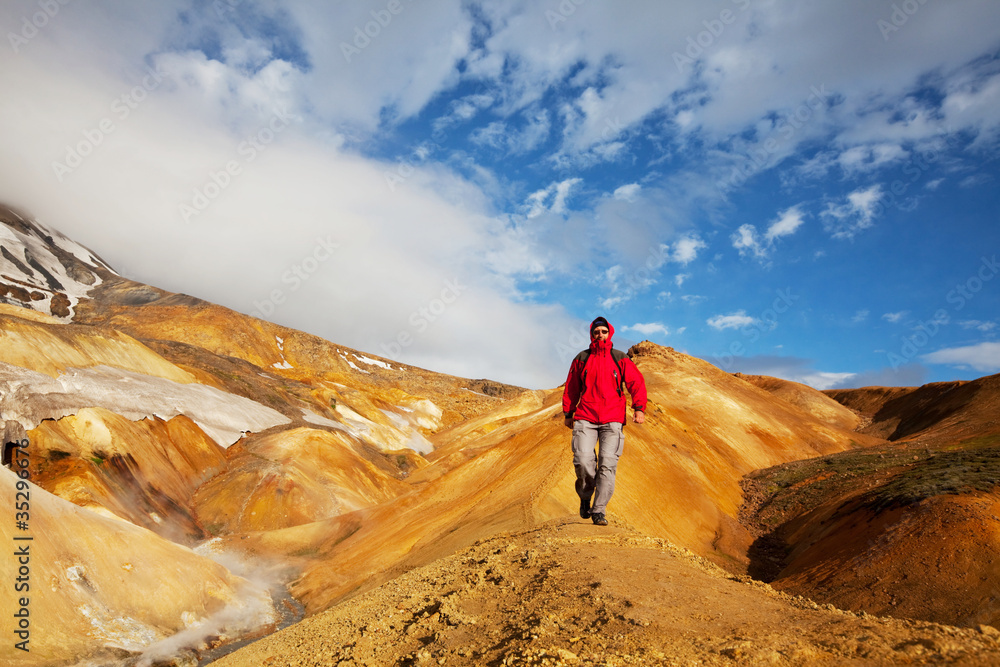 Hike in Iceland