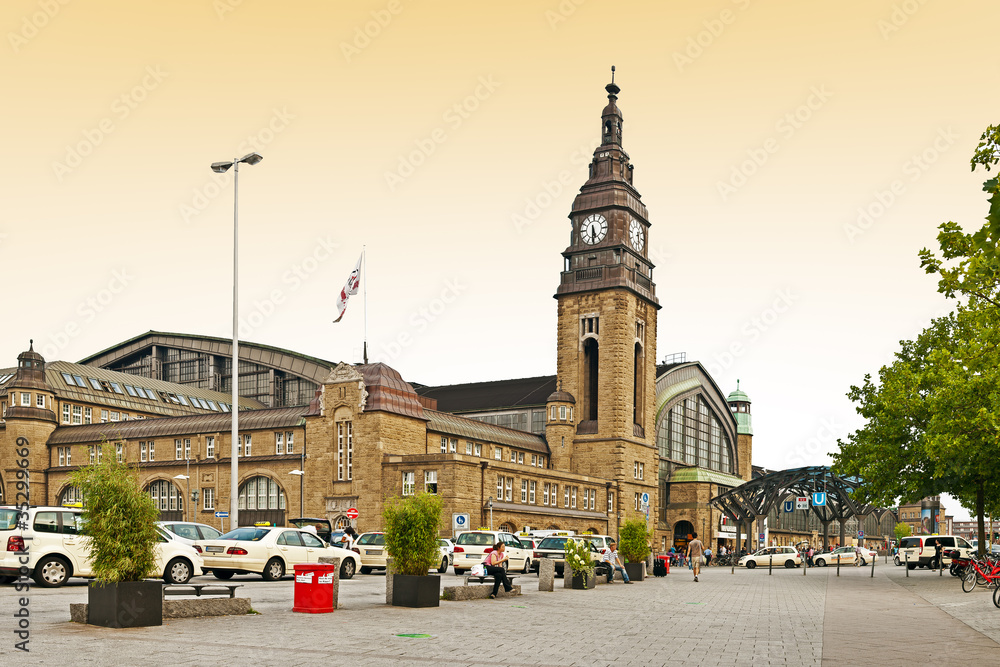 Hauptbahnhof in Hamburg