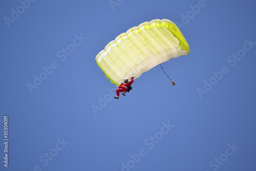 sky diving