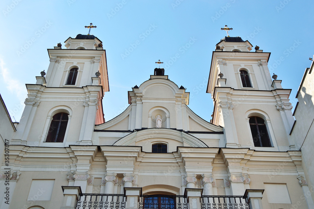Christian cathedral in Minsk, Belarus