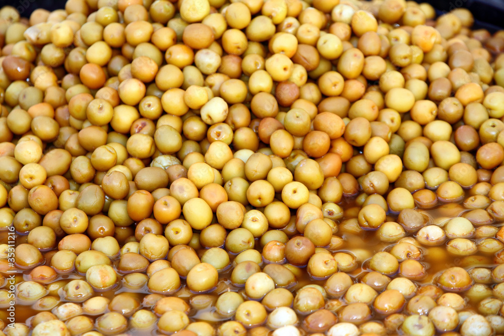 Green Olives from Spain