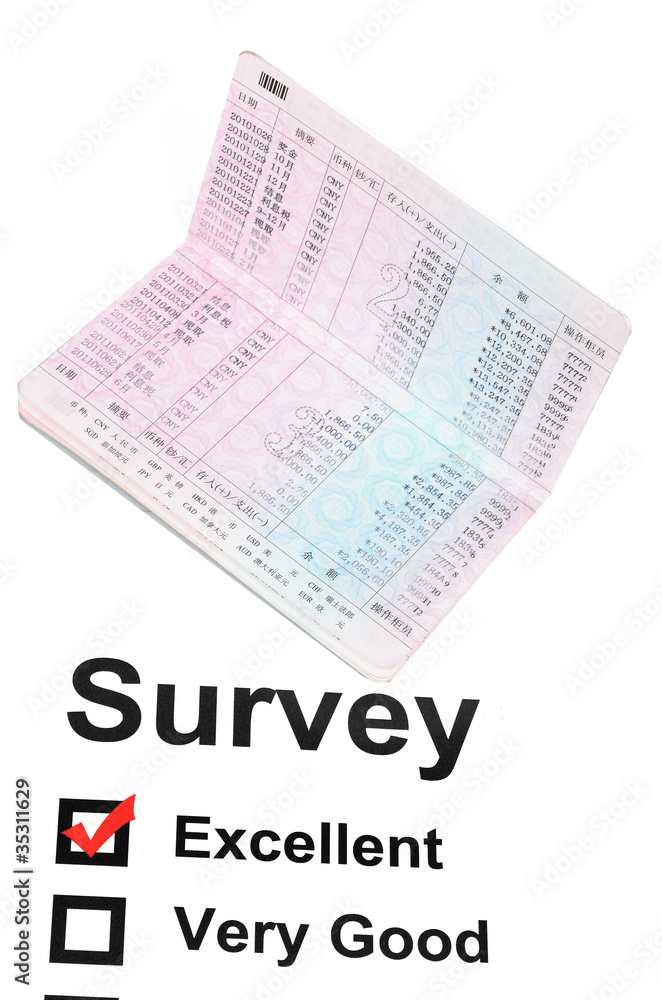 Naklejka premium Survey