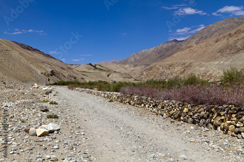 The road in Pamirs