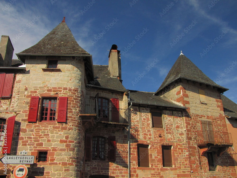 Village de Meyssac ; Limousin ; Quercy ; Périgord