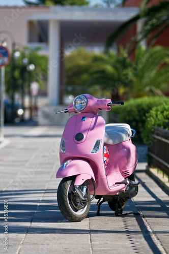 Pink Scooter