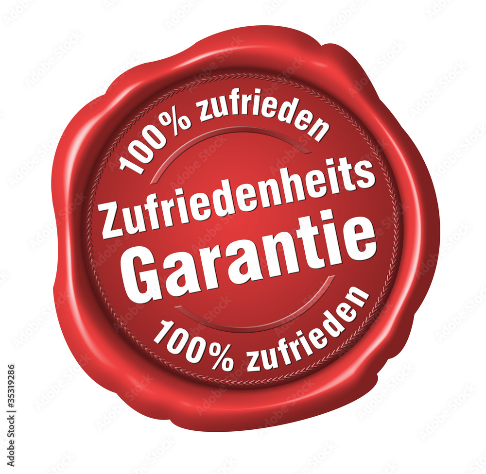 button zufriedenheitsgarantie 100% zufrieden siegel button zufriedenheitsgarantie 100% zufrieden siegel
