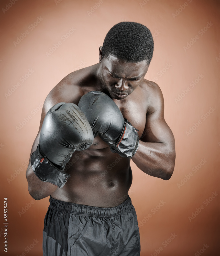 Strong boxer