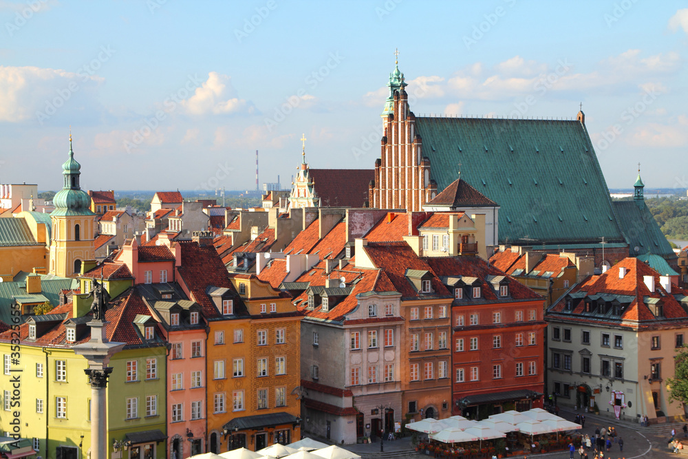 Fototapeta premium Warsaw