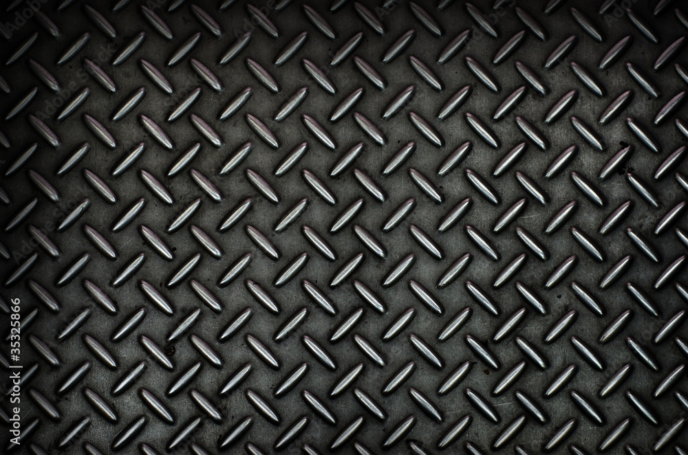 Floor steel plate with drop shadow Floor steel plate with drop shadow