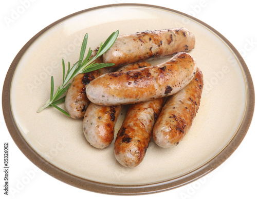 Cooked Pork Sausages