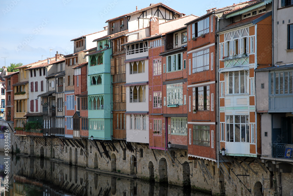 Les maisons de Castres