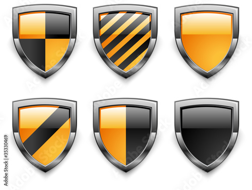 Shield security icons