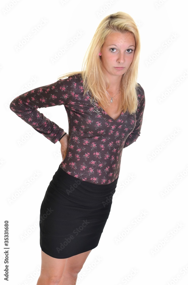 femme isolé femme isolé