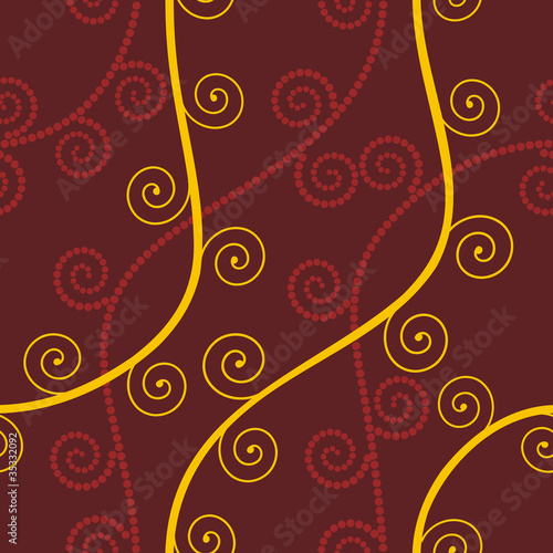 seamless abstract brown pattern