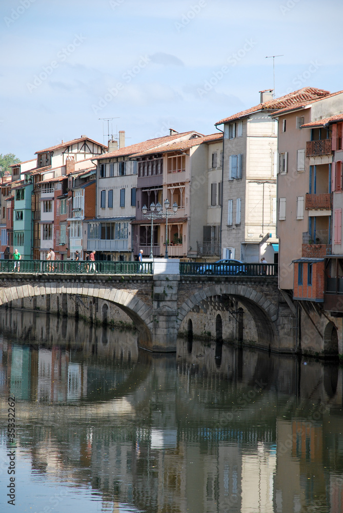 Obraz premium Dans la ville de Castres