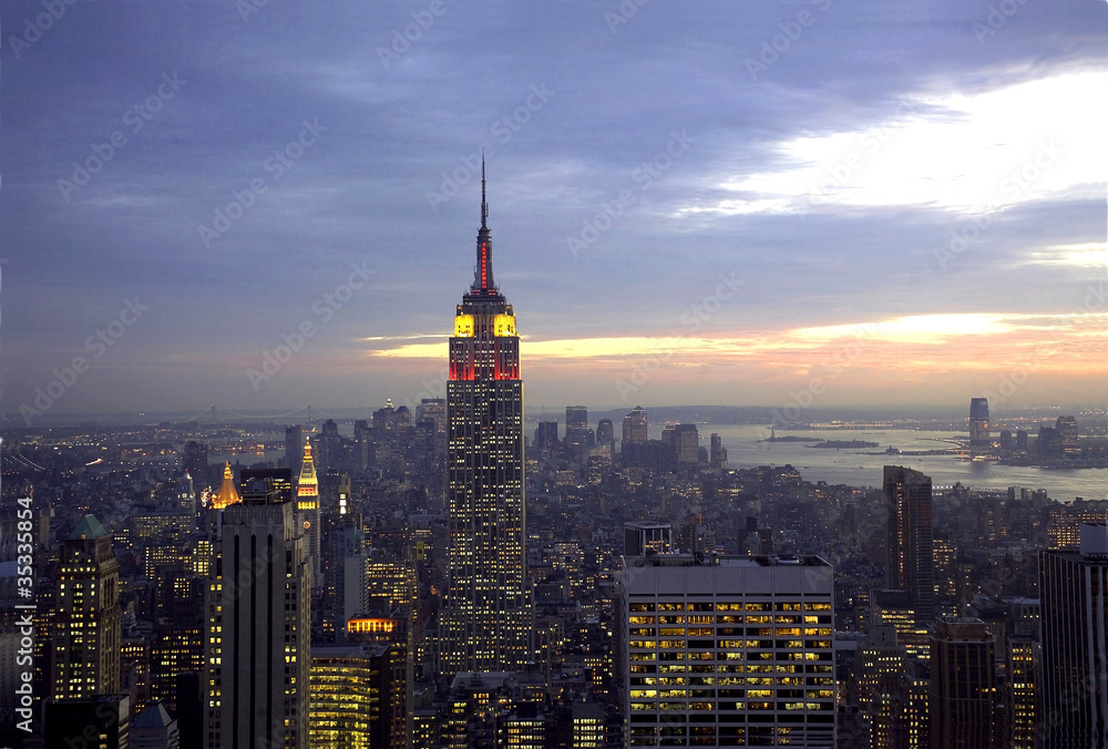 Naklejka premium New York city