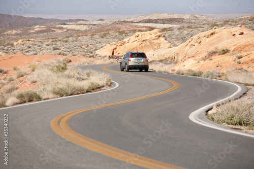 Winding Road Nevada