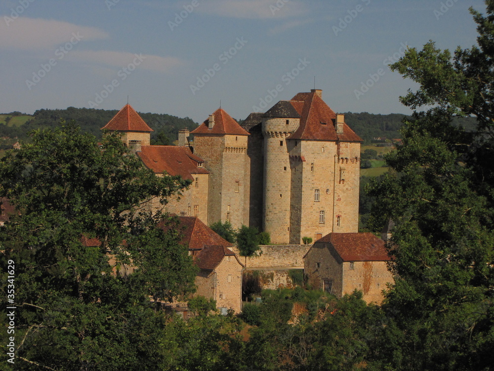Fortifications de Curemonte ; Limousin ; Quercy ; Périgord