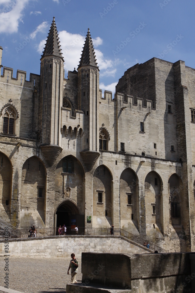 Avignone Il palazzo dei Papi