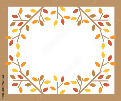 Autumn frame