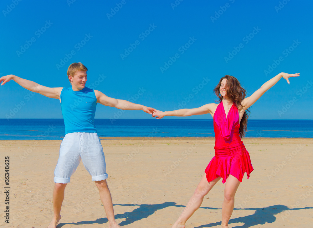 Vacation Happiness Couple