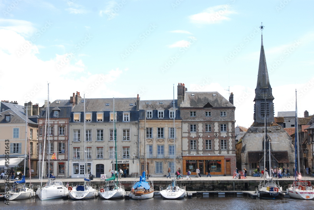 Fototapeta premium port d'Honfleur