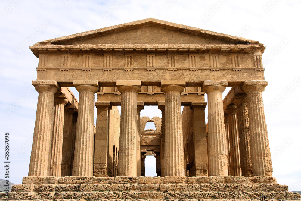 Agrigento, Italy - Greek temple ruins