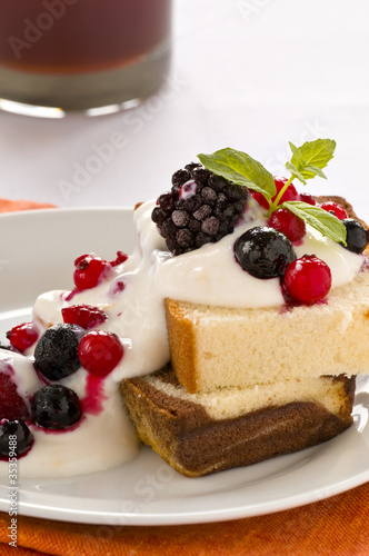 Fruit and Yoghurt Cake