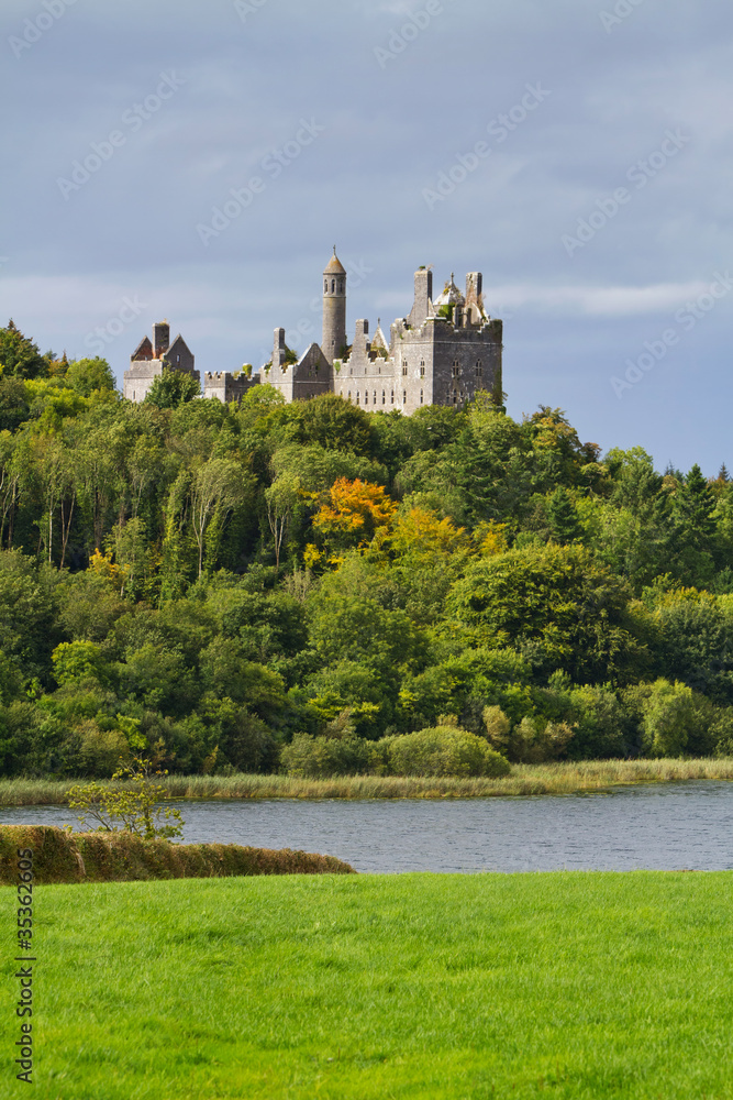 Dromore Castle in Co. Limerick, Ireland Stock Photo | Adobe Stock