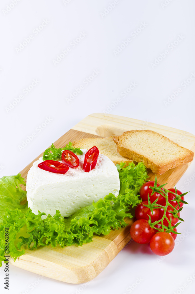 Quark (Polnische Twarozek ) mit Tomaten Quark (Polnische Twarozek ) mit Tomaten
