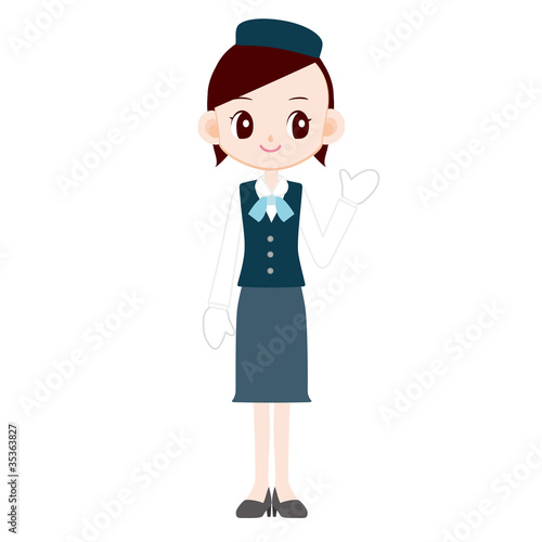 バスガイド Stock イラスト Adobe Stock