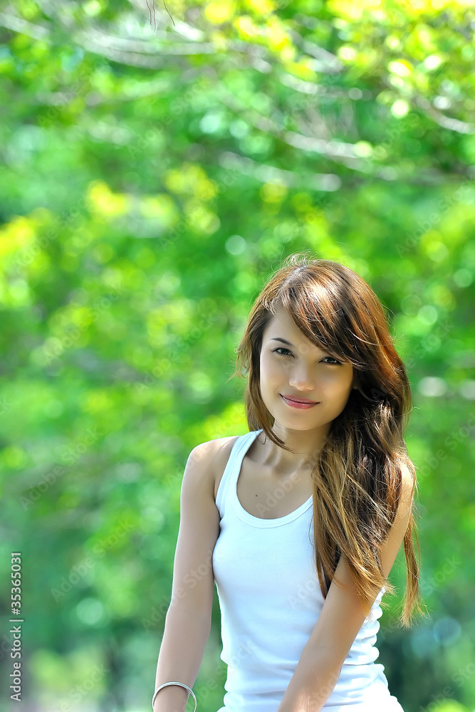 portrait of a beautiful girl with lovely smile portrait of a beautiful girl with lovely smile