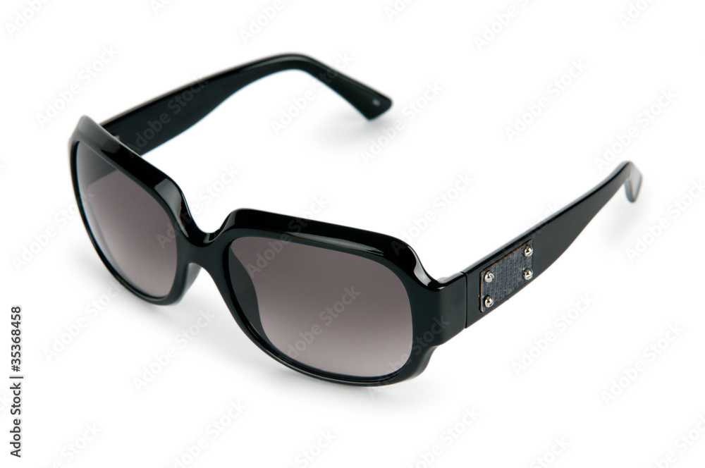 Elegant sunglasses isolated on white Elegant sunglasses isolated on white