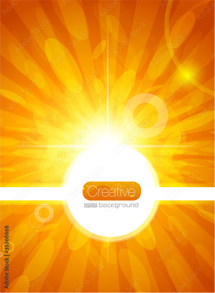 Vector shiny background