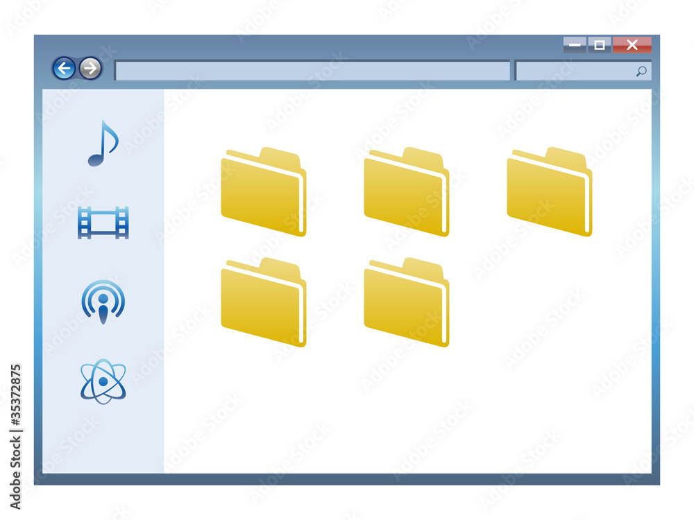 File Folders Window