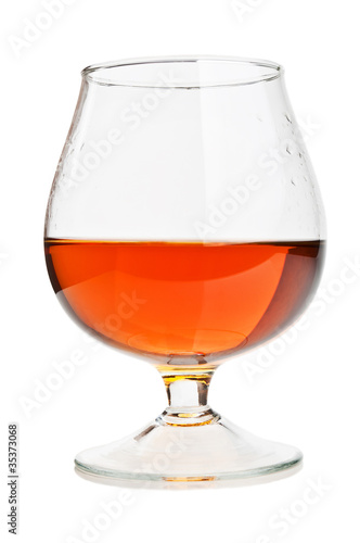 cognac in a classic glass