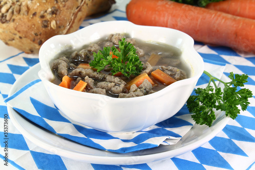 Leberspätzlesuppe