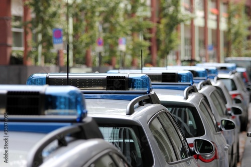 german police cars
